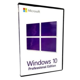 Microsoft Windows 10 Pro, 64 bit, DVD Tutte le lingue