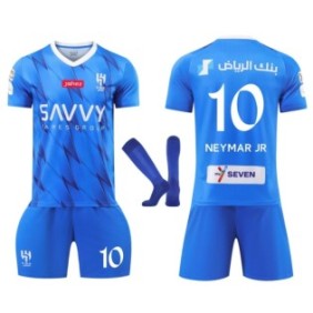 Set di maglie da calcio Saudi Kids Sportswear Neymar, poliestere, blu, blu