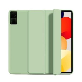 Custodia Ultra Sottile, Revomag, per Xiaomi Redmi Pad SE 11.0", Smart Cover in TPU, Verde Menta
