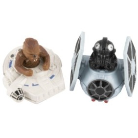 Set di giocattoli Star Wars Battle Rollers Mattel, 2 pezzi, multicolore