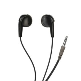 Cuffie cablate, Maxell, In-Ear, nere