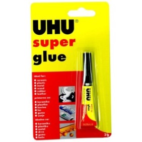 Adesivo liquido Super Glue, 3 g, Blister