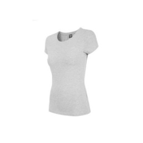 T-shirt da donna, 4F, sportiva, grigia