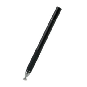 Penna stilo per touch screen, Compatibile con iOS/Android/Microsoft, 12,9x0,98 cm, Nero