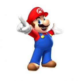 Adesivo Mario 15 cm, Creative Rey®
