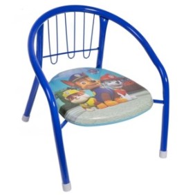 Sedia per bambini, Paw Patrol, Metallo, 36 x 35 x 36 cm, Blu