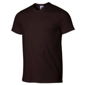 T-shirt sportiva da uomo, Joma, cotone, marrone