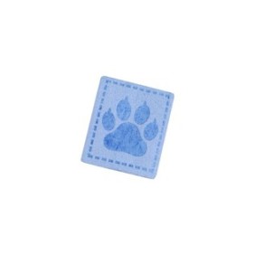 Applicazione tessile decorativa Chrysalida, 22 x 26 mm, Blu