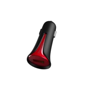 Caricabatteria da auto Mcdodo USB Black Mask, 2,1 A, Rosso