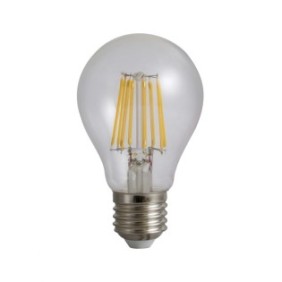 Lampadina LED a filamento A60 E27, 4W, 220V, 3000K