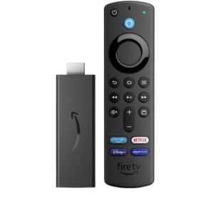 Telecomando vocale Amazon Alexa, controlli TV, dispositivo di streaming HD, Fire TV Stick