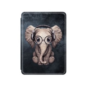 Custodia per eBook Reader, ReaderBG, per Amazon Kindle (2022), Elephant