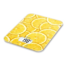 Bilancia da cucina Beurer KS19 Lemon, 5 kg, tasti sensore