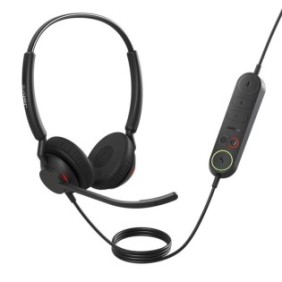 Cuffie stereo con controller Engage 40 UC, Jabra, USB, nere
