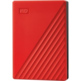 HDD esterno WD My Passport 4TB, 2.5", USB 3.2 Gen1, Rosso