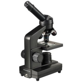 Microscopio Bresser National Geographic, 40-1280x + supporto per smartphone, nero