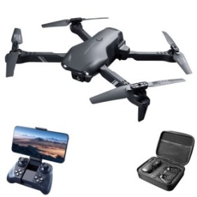 Mini drone, STELS, V13, Doppia fotocamera 4k HD, WIFI, Batteria 3,7 V, 1600 mAh, Nero
