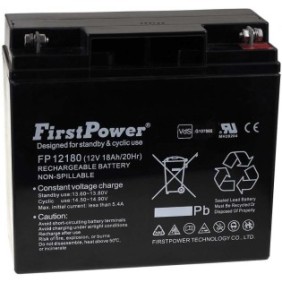 Batteria al piombo-gel FirstPower FP12180 12V 18Ah