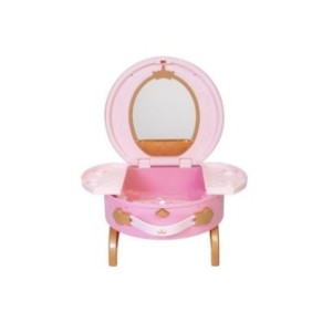 Tavolino con Specchio per Bambole, Collezione Disney Princess Style, 30 x 34 cm