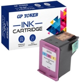 Cartuccia d'inchiostro, Toner GP, Compatibile con HP 703 DeskJet K109a K209a K510 D730 F735, CMY