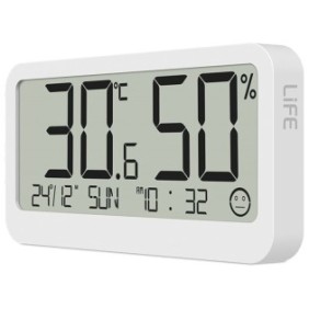 Termometro/igrometro, Durata, Visualizzazione della temperatura, Bianco