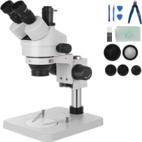Stereomicroscopio Swift, trinoculare, ingrandimento 3,5X-90X