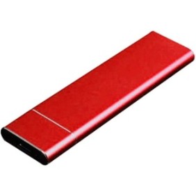 Disco rigido esterno USB 3.1 A89 da 2 TB per PC, Mac, desktop, laptop, rosso