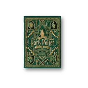Confezione di carte da gioco modello Harry Potter, Poker, Serpeverde, Verde