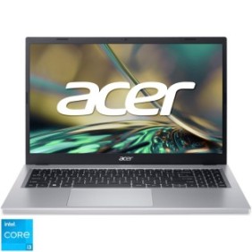 Laptop Acer Aspire 3 A315-510P con processori Intel® Core™ i3-N305 fino a 3,8 GHz, 15,6", Full HD, 8 GB DDR5, 256 GB SSD, grafica Intel® UHD, senza sistema operativo, Argento