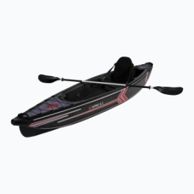Kayak gonfiabile, Pure4fun, PVC, Nero