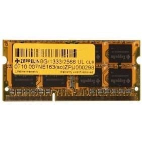 Memoria per notebook DDR3 Zeppelin ZE-SD3-8G1333, 8 GB, 1333 MHz