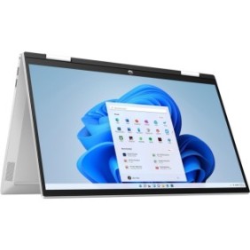 Laptop Touch 2in1 HP Pavilion 15, x360 FullHD, IPS, Intel Core i5-1235U 10 core, 16 GB DDR4, 512 GB SSD NVMe, Windows 11, Argento