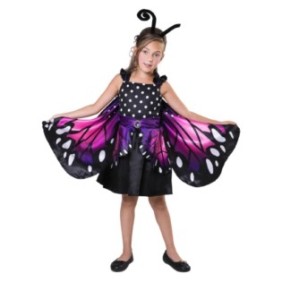 Costume da Fata Farfalla per bambina 10-12 anni 140-152 cm