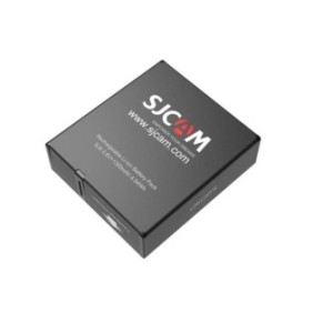 Batteria per videocamera, SJCAM, 1300mAh, 3,8 V, compatibile con SJ9/SJ10, Nero