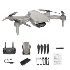 Drone quadricottero E99 Pro Telecomando 3 modalità di velocità Batteria 1800 Mha HPV 2.4G Grigio