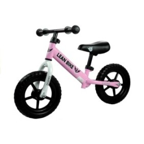 Bicicletta Levi senza pedali con ruote EVA, rosa