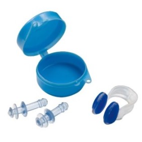 Set di tappi per orecchie e clip per naso per il nuoto Intex 55609, PVC