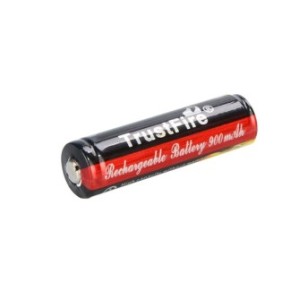 Batteria a bottone Trustfire 14500 da 900 mAh con PCB