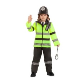 Tuta da polizia con accessori per bambini 5-7 anni 116-128 cm