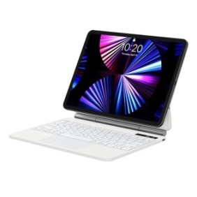 Tastiera magnetica Baseus per Apple iPad Air 10.9 2020/2022/iPad Pro 11 2018/2020/2021, Bianco