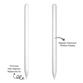 Pennino per iPad con funzione Palm Rejection, X684, bianco