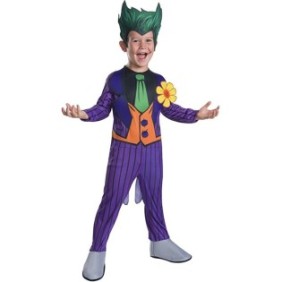 Costume da Joker, taglia 5-7 anni, rubini