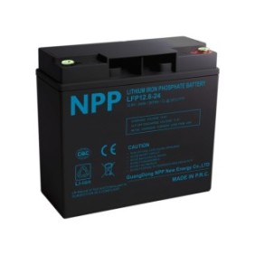 Batteria al litio-ferro-fosfato, Npp Power, 12,8V, 24Ah