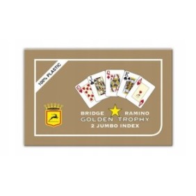 Set di 2 mazzi di carte da gioco, Modiano, Plastica, 63x88 mm