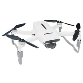 Drone, 4K, WiFi, 3 assi, telecomando, 2 batterie, 9 km, bianco