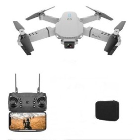 Drone Quadcopter M72 FPV Drone Fotocamera 4K WiFi HD 2MP RTF Bracci pieghevoli 1 x batteria 1800 Mha Grigio