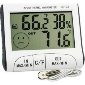Termometro e igrometro, Interno/Esterno