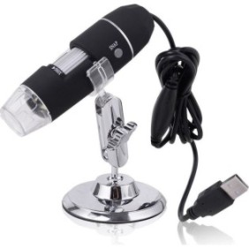 Microscopio digitale, USB, nero