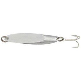 Cucchiaio oscillante tipo Pilker Konger Kastmaster Turbo, 12gr, Per la pesca in avat, persico o trota, Argento