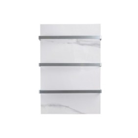 Pannello radiante da bagno Teploceramic TCMT-T 400 (692179), 400W, Bianco marmorizzato, 900x600x118 mm